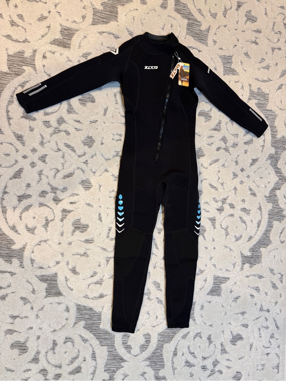 New NWT ZCCO Women's Full Wetsuit size XS- Black